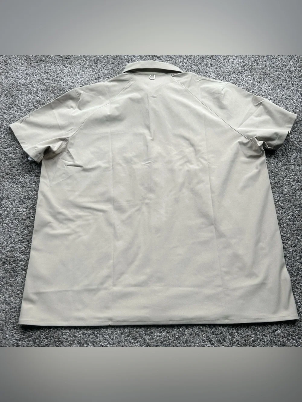 Nike 24.7 Perfect Stretch Dri-FIT Top Desert Khaki Brown Mens Medium HQ6958-253